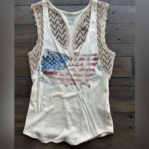 Free People flag tank